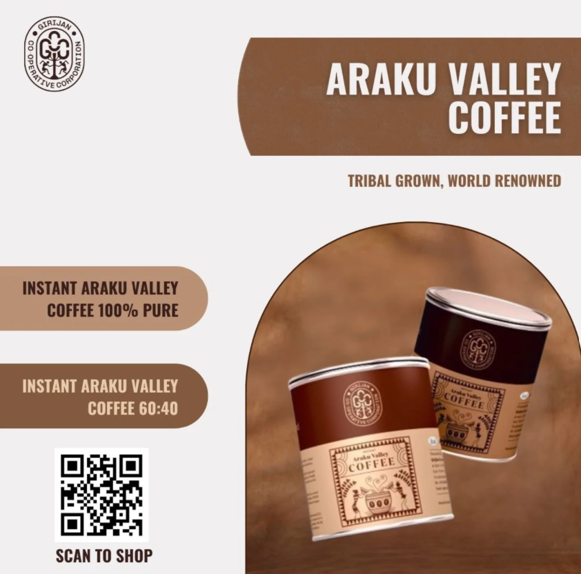 Araku Valley Pure Instant Coffee 100g